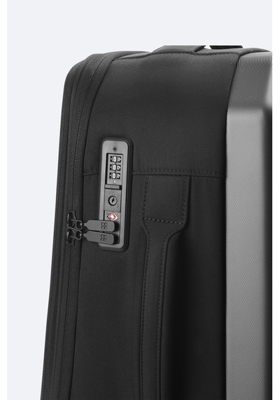 Avva Siyah Laptop Bölmeli Kilitlenebilir Küçük Boy Bavul B008106
