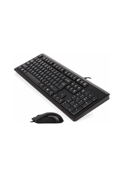 A4tech Kr-9276 Kablolu Usb Q Trk Siyah Klavye - Mouse Set Optik