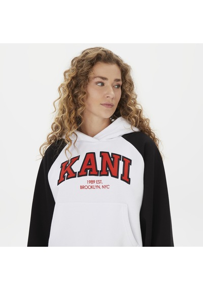Karl Kanı Karl Kani Classic Kadın Beyaz Hoodie