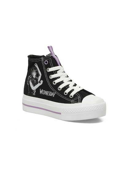 Wednesday Wende.f5fx Siyah Kız Çocuk High Sneaker 000000000101975555 Siyah Wednesday Wende.f5fx Siyah Kız Çocuk High Sneaker 000000000101975555 Siyah