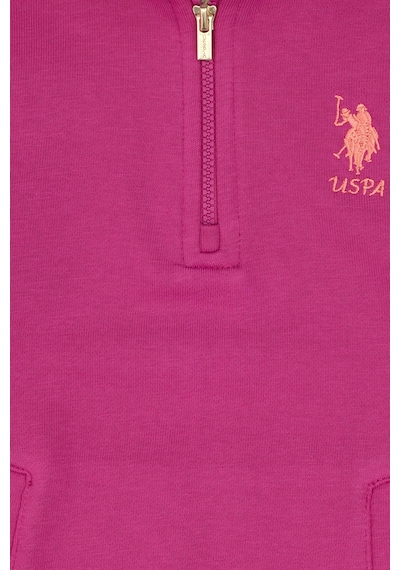 U.s. Polo Assn. Kız Çocuk Pembe Sweatshirt 50314267-vr041 Pembe