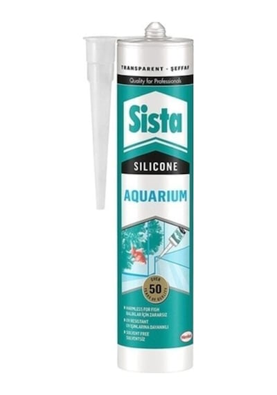 Sista Akvaryum Silikon Şeffaf