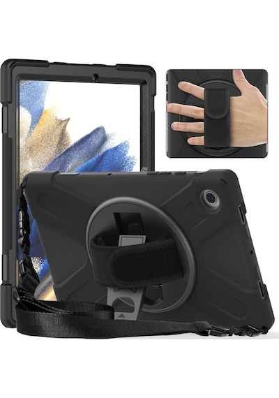 Tab M10 Tb328fu Kılıf Amazing Tablet Kapak - Siyah Diğer
