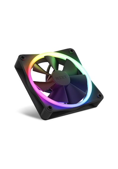 Nzxt F120 Rgb Siyah 120 Mm Fan 3'lü Set Rf-r12tf-b1