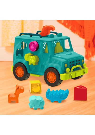 B.toys Safari Şekil Yerleştirme Çok Renkli