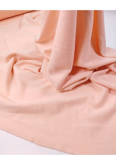 Somon Renkte Hafif Şardonlu İki İp Penye Kumaş Eşofmanlık & Sweatshirtlük En: 185cm-12375