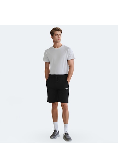 Slazenger VELVELA I Erkek Cepli Siyah Şort