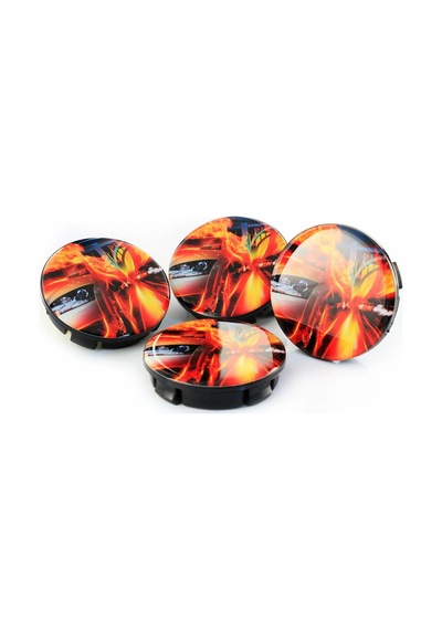 Burn Tuning Damla Geçme Jant Göbeği 4&amp 39lü 55mm