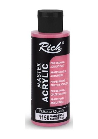 Rich Akrilik Boya Master 120 Cc Gardenya 120-1150 Çok Renkli