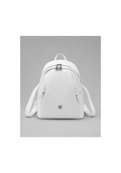 Beyaz 4040 Orijinal Just Polo Kadin 9 Bolmeli Orta Boy Sirt Cantasi 31x29 Cm White