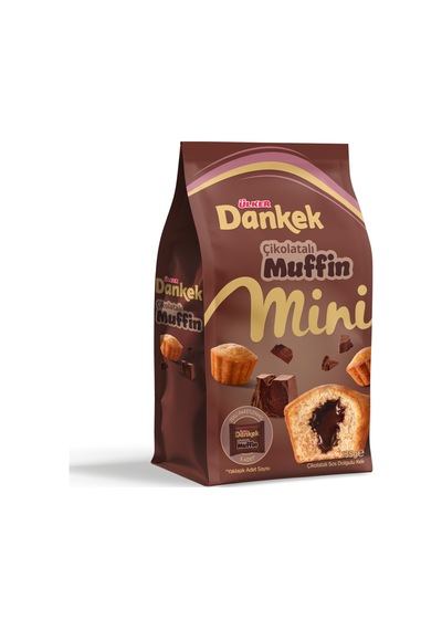 Dankek Mini Çikolatalı Muffin - 135 Gram - 10 Adet