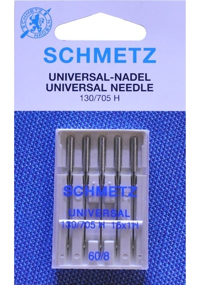 Schmetz HAX1 SES 8/60 Ev Tipi Aile Dikiş Makinesi İğnesi - 5 Adet