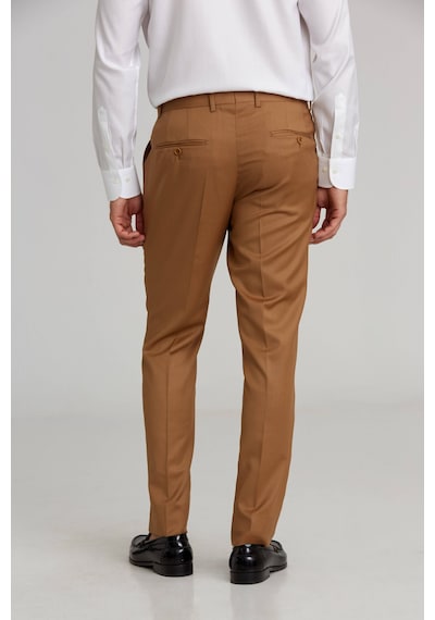 Bisse Erkek Dokuma Klasik Pantolon Oranj Ppnk23ynos001 D22 Turuncu