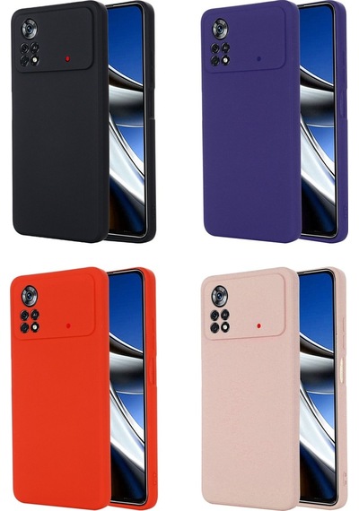 Xiaomi Poco X4 Pro 5G Campro Serisi Silikon Kılıf-Al3427