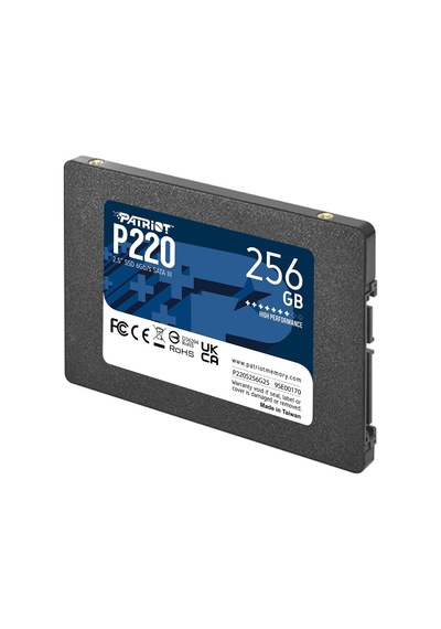 P220 Dahili Solid State Drive 256gb Ssd Sata 3 2,5 İnç Standart