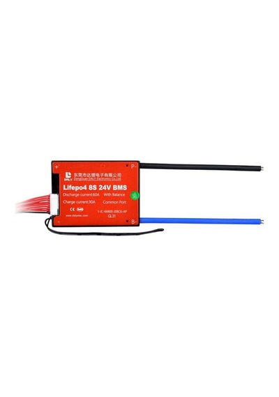 Daly 8s 24v 60a Lifepo4 Bms Balanslı Ortak Port Analog Model