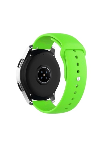 Huawei Watch Gt4/gt5/gt6 41mm Uyumlu Yumuşak Silikon Spor Strap Kordon, 18mm, Açık Yeşil