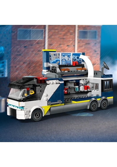 LEGO® City Polis Mobil Suç Laboratuvarı Kamyonu 60418 7+ Yaratıcı Oyuncak Yapım Seti - 674 Parça