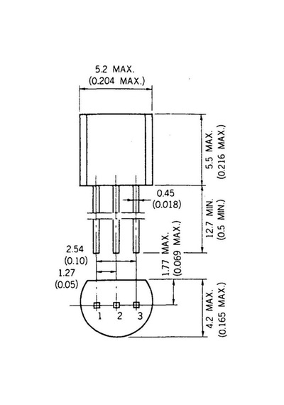 C945 Npn Transistör 50 V 0.15a To-92