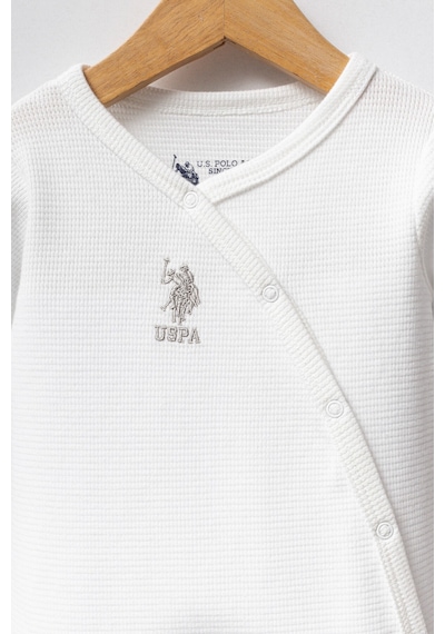 U.S. Polo Assn. Erkek Bebek Beyaz Takım Beyaz