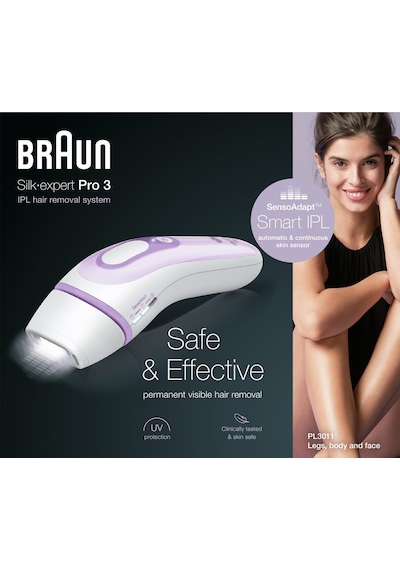Braun Silk Expert Pro 3 PL3011 300.000 Atımlı 1 Başlıklı IPL Lazer Epilasyon Cihazı