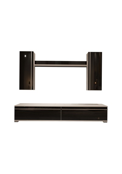 Decoraktiv Eko 7 Mdf Std Tv Ünitesi Tv Sehpası Beyaz - Siyah