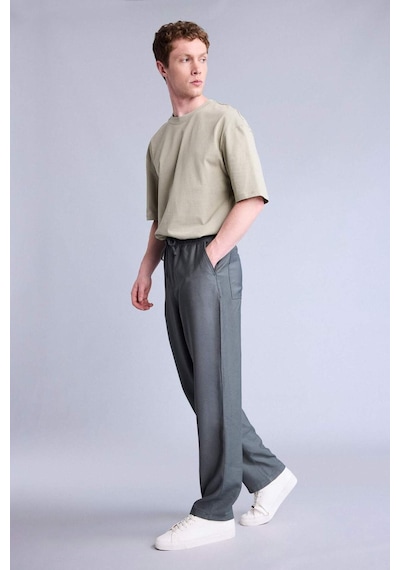 Defacto Baggy Fıt Pantolon H0412ax26smgn498 Yeşil-gn498
