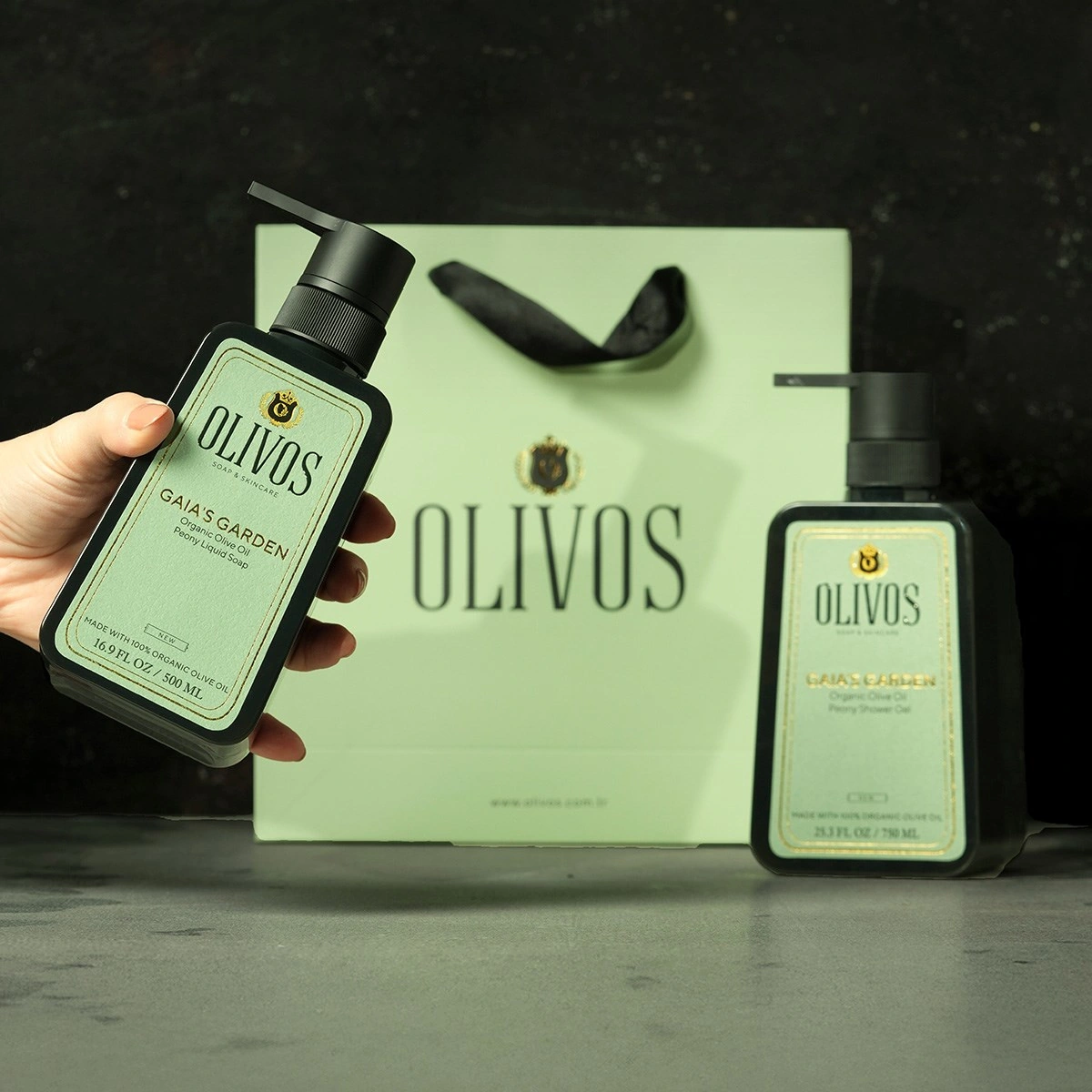 Olivos Doğal Şakayık Kokulu Zeytinyağlı Banyo Ve Duş Jeli 750 ML