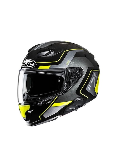 HJC F71 Arcan MC3H Kapalı Motosiklet Kaskı Neon Sarı - Siyah