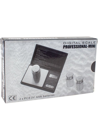 Mini Dijital Hassas Cep Tartı Kuyumcu Terazi 300g/0,01g - Gümüş