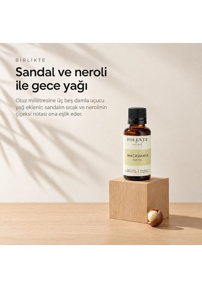 Makademya Cevizi Yağı,%100 Saf, Soğuk Sıkım, 30 Ml