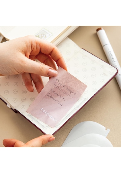 Charmlı Süresiz Haftalık Planlayıcı Cep Ajanda 9x17 Cm Kedili Pul Çok Renkli