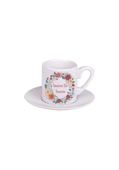 Annem De Annem - Kızım Da Kızım Baskılı Kahve Fincanları, 2'li