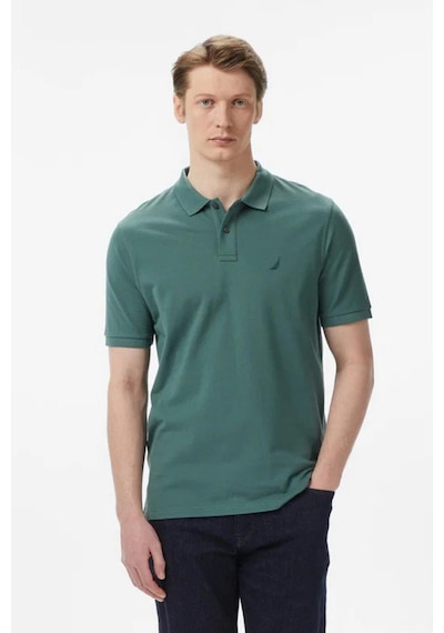 Nautica Erkek Yeşil Regular Fit Polo Yaka T-shirt-14583