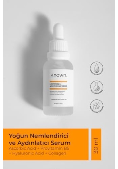 Known Yoğun Nemlendirici C Vitamini Serum 30 Ml 50832476