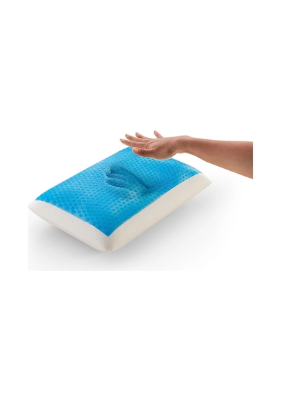 Doqu Home Viscojel Yastık 60 X 40 + 15 Cm - Beyaz Beyaz