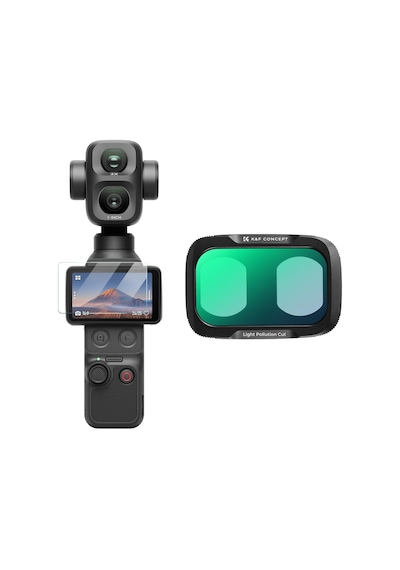 K&f Concept Dji Osmo Pocket 4p İçin Işık Kirliliği Önleyici Filtre Anti-light Pollution Metal