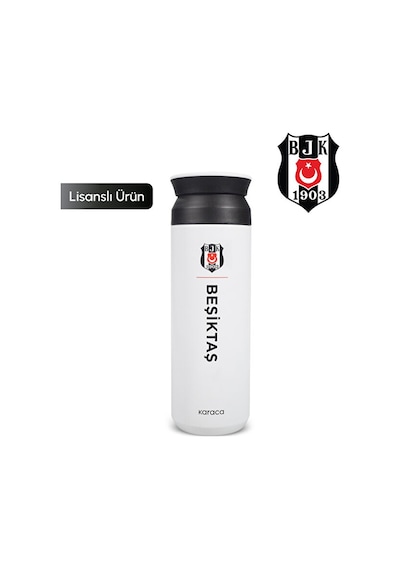 Karaca X Beşiktaş Lisanslı Logo Termos 500 Ml Beyaz