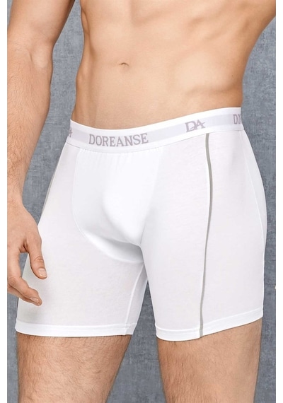 Doreanse Erkek Modal Çizgili Normal Paça Boxer 1780