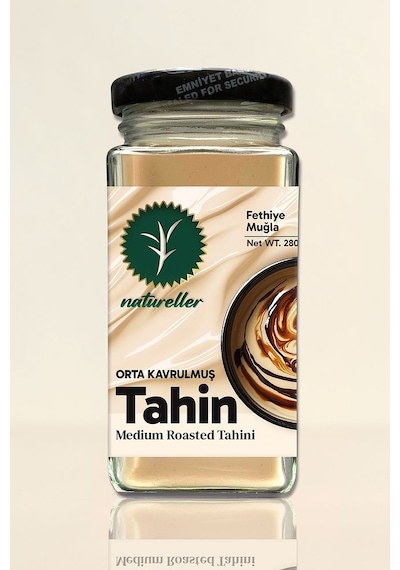 Natureller Tahin Orta Kavrulmuş Fethiye Yerli Susam 280 G