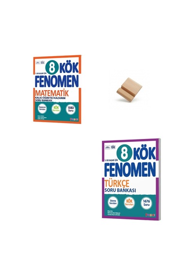 Fenomen Lgs 2027 Matematik Ve Türkçe Kök Soru Bankası + Telefon Standı