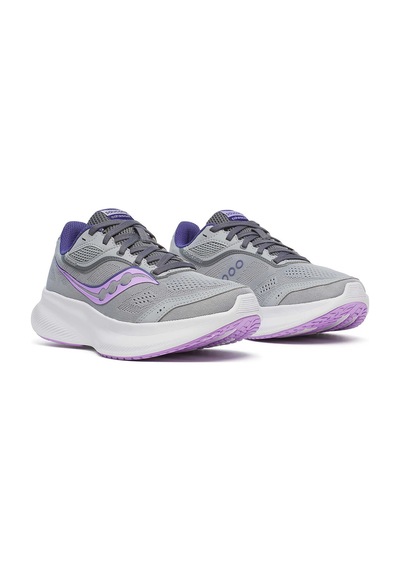 Saucony Cohesıon 18 Kadın Fossıl/crocus Yol Koşusu Ayakkabısı S11034-214 Gri