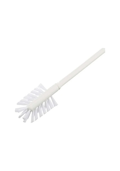 Uzun Şişe Fırçası, 43 Cm, Yumuşak Kıllar Açık Ahşap