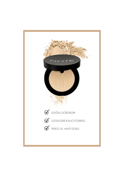 Note Cosmetique Luminous Silk Eyeshadow Tekli Göz Farı – 02 Krem