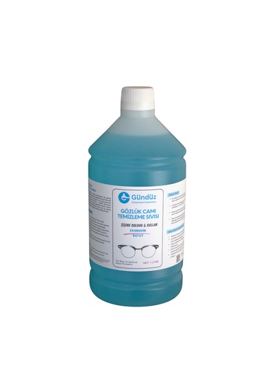 Gözlük Camı Temizleme Sıvısı Ekonomik Boy 1 Litre