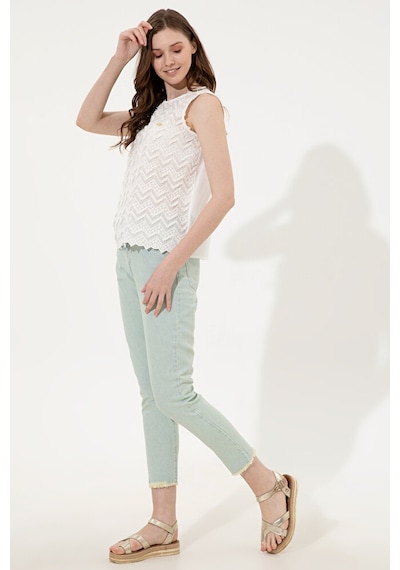 U.S. Polo Assn. Kadın Turkuaz Jean Pantolon 50246475-vr093 Çok Renkli U.S. Polo Assn. Kadın Turkuaz Jean Pantolon 50246475-vr093 Çok Renkli