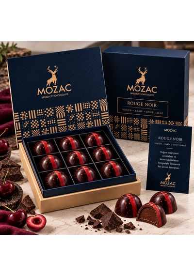 Mozac Rouge Noir Bolu Çikolatası 126 G