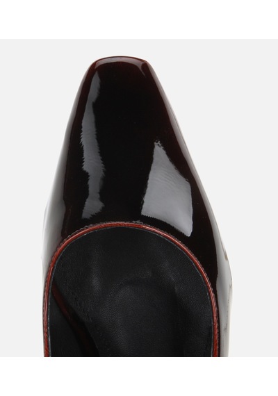 Hotiç Kadın Rugan Bordo Taş Detaylı İnce Topuklu Stiletto 01ayh332730a780 01ayh332730a780
