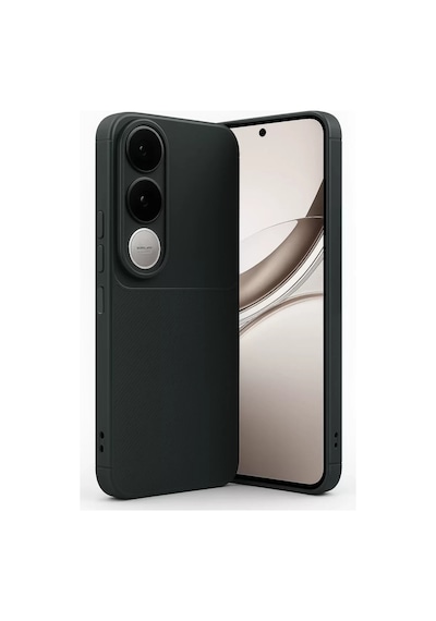 Newface Vivo V50 Lite 4g Auto Focus Karbon Kapak - Siyah
