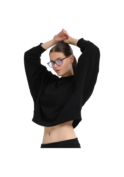 Sportive Fowler Kadın Siyah Günlük Stil Sweatshirt 25kk1038-syh 1776122 SiYAH